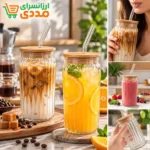 بطری اسموتی نی دار خطی ANA - تصویر 2