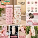 تراول ماگ گلدار 320 میلی لیتر برند HSCUP - تصویر 2